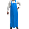 Kleen Handler Waterproof TPU Bib Adjustable Neck Apron, Blue, 7.8 Mil BLKH-HDS-TPU-AP1B1